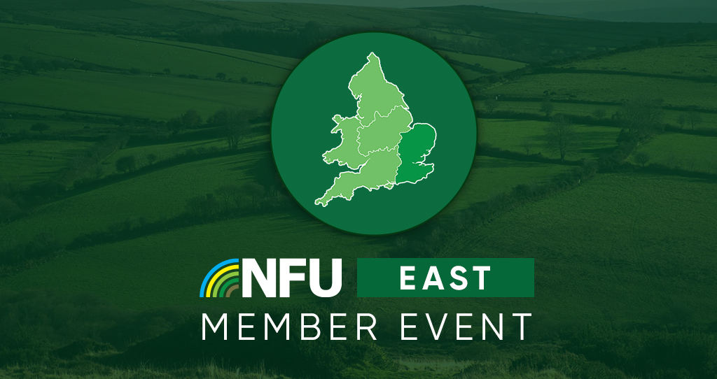 A graphic of the NFU east region